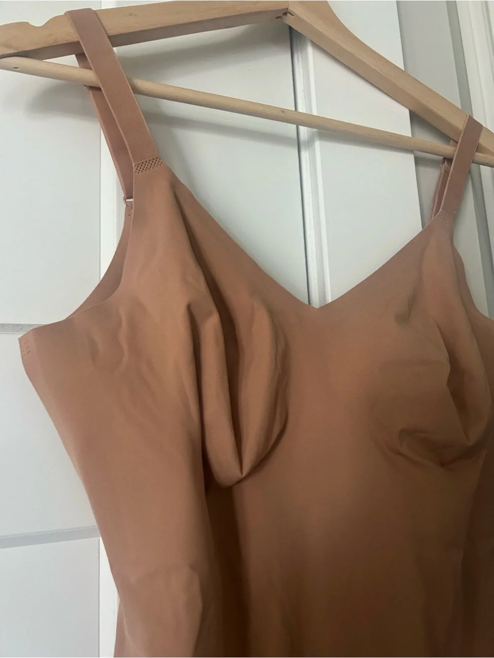 knix LuxeLift Bodysuit in Tan